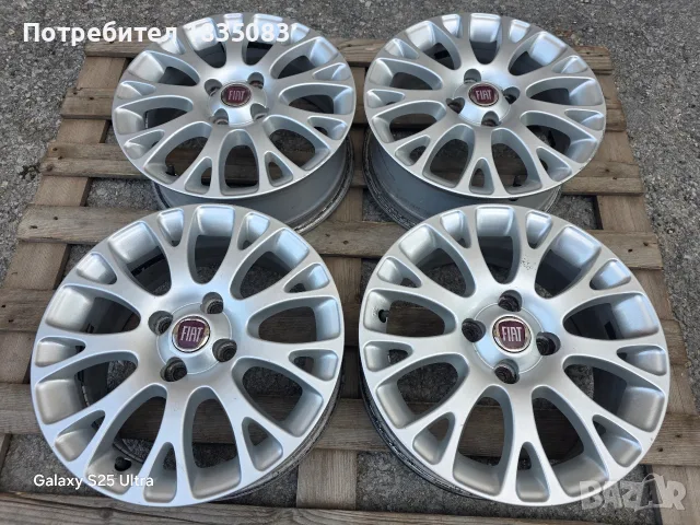 Лети джанти 15ки 4х100 Fiat, снимка 2 - Гуми и джанти - 55179640