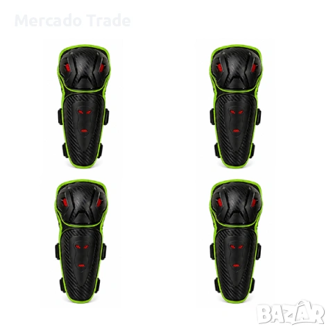 Мото комплект Mercado Trade, Детски нагръдник с наколенки, Различни цветове, снимка 8 - Аксесоари и консумативи - 54459076