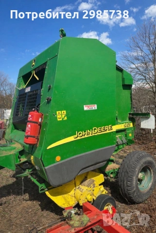 Ролонпреса John Deere 582, снимка 4 - Селскостопанска техника - 54306403
