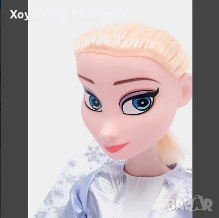 Голяма 70см магически пееща Кукла Елза FROZEN, снимка 3 - Кукли - 54356375