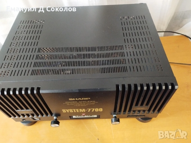 power amplifier SHARP system 7700, снимка 5 - Ресийвъри, усилватели, смесителни пултове - 54780775
