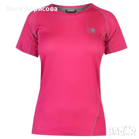 Karrimor дамска тениска къс ръкав Karrimor Short Sleeve Run T Shirt Ladies, снимка 4 - Тениски - 54485581