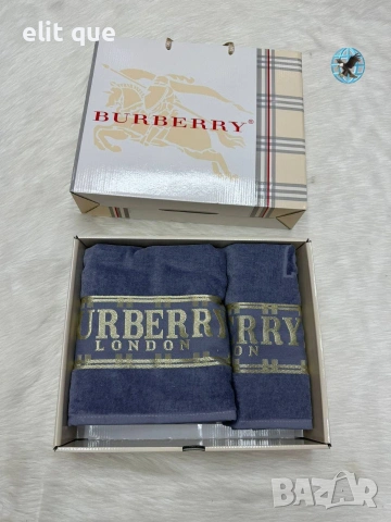 плажни кърпи 90×50см 70×140см 2 броя в кутия Burberry Yves Saint Laurent Tommy Hilfiger versace  , снимка 14 - Хавлиени кърпи - 55217814