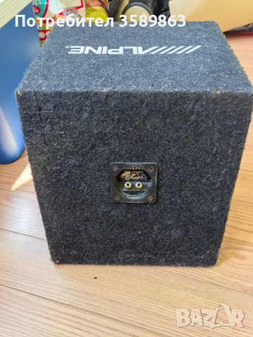 Бас каса Алпин 10 инча , снимка 3 - Аудиосистеми - 54173935