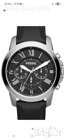 Нов часовник Fossil FS4812, снимка 2 - Мъжки - 54061708