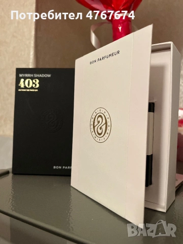 Нов нишов парфиум MYRRH SHADOW 403 100мл, снимка 3 - Унисекс парфюми - 55017582