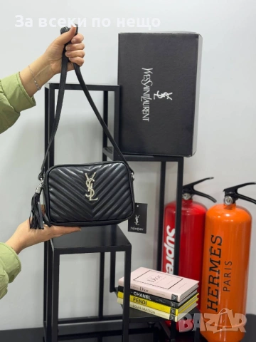 Yves Saint Laurent Дамска Чанта С Дълга Дръжка За През Рамо - Различни Цветове Код SK1398, снимка 3 - Чанти - 54446781
