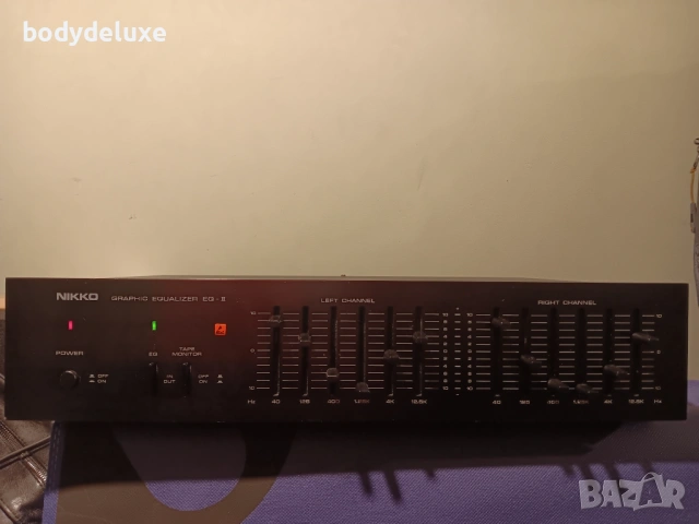 NIKKO graphic equalizer EQ-II, снимка 2 - Еквалайзери - 54363061