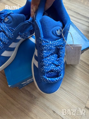 Оригинални нови сини кецове adidas Originals Campus 00s !37,39 н, снимка 6 - Кецове - 54624809