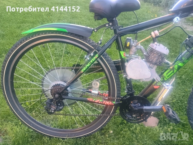 продавам велосипед с мотор