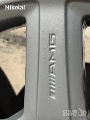 Оригинални 20" AMG Джанти Спорт Пакет за Mercedes W221 / C216 + Гуми Kumho DOT 24, снимка 6 - Гуми и джанти - 55536987