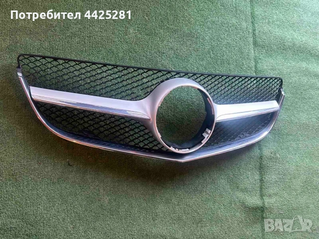 решетка в предна броня Mercedes E-coupe w207 face 2013-2016 г. #052S . A2078802463, снимка 3 - Части - 54839383