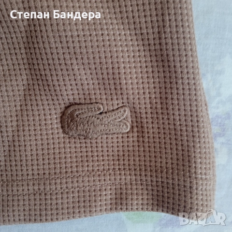 НОВИ БЕЗ ЕТИКЕТ LACOSTE L/XL 100% ОРИГИНАЛНИ шорти бермуди къси гащи Лакост cotton shorts, снимка 2 - Къси панталони - 55124738