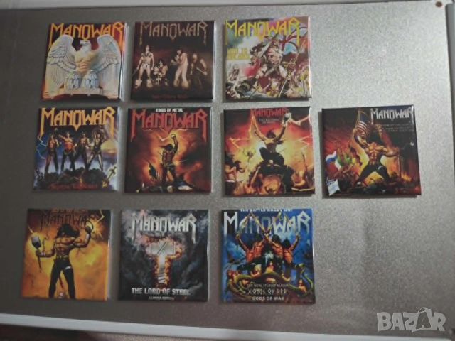 MANOWAR Albums Frigo Collection, снимка 5 - Китари - 54045451