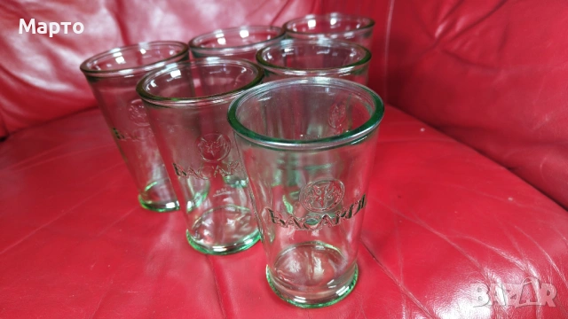 Стъклени чаши Бакарди, BACARDI, снимка 5 - Чаши - 54240050