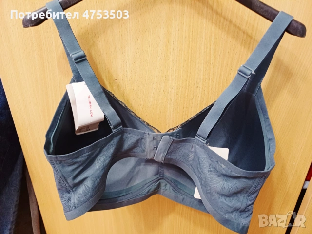 Сив сутиен Triumph 90 E нов, снимка 8 - Бельо - 54138666