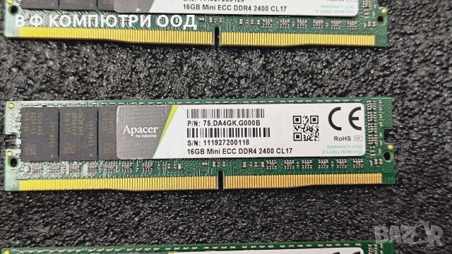 МИНИ Рам памет Apacer , снимка 4 - RAM памет - 55219114