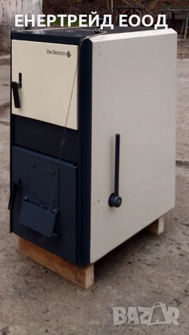 Чугунен котел на твърдо гориво Де Дитрих/De Dietrich 40 kW , снимка 2 - Отоплителни печки - 53974325
