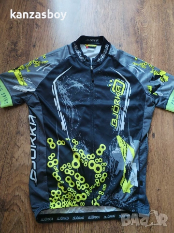 BJORKA Team Pro short sleeve jersey - мъжко вело джърси ХЛ, снимка 2 - Тениски - 55179695