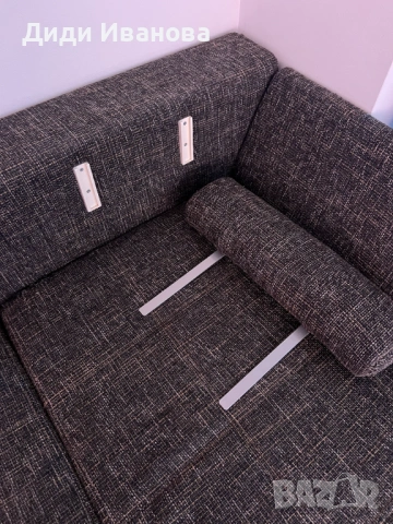 3/4-местен разтегателен диван, снимка 7 - Дивани и мека мебел - 54225133