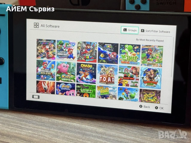 Nintendo Switch с поставен чип, снимка 5 - Nintendo конзоли - 55176929