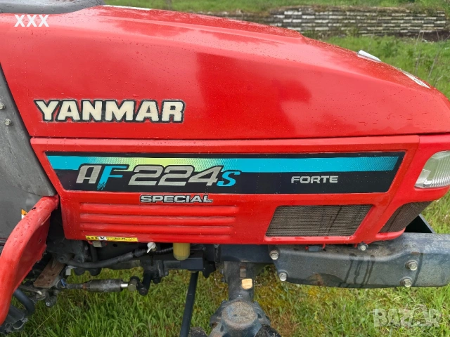 Продавам японски трактор Yanmar 24к.с. 4х4, снимка 8 - Селскостопанска техника - 54280043