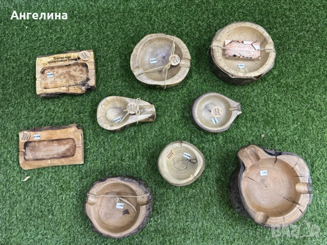Дървени пепелници за пури и цигари 