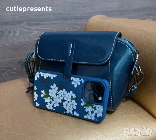 чанта от естествена кожа, снимка 2 - Чанти - 54175550