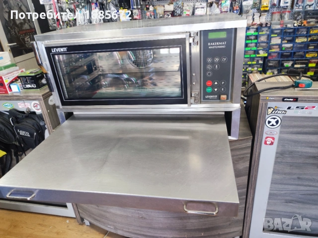 Конвектомат фурна Leventi Bakermat 220V 2016г, заедно с основа и маса., снимка 9 - Обзавеждане за заведение - 52019949