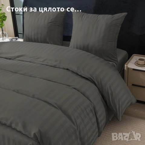Комплект спално бельо плик 160x200 см с 2 калъфки 70x80 см, микрофибър/памук, снимка 6 - Спално бельо - 55173402