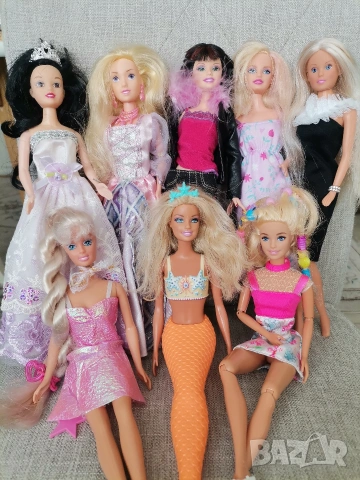 ВСИЧКО 20 Евро! Лот 8 кукли Барби, Стефи, Дисни с дрехи – ниска цена!, снимка 7 - Кукли - 54099951
