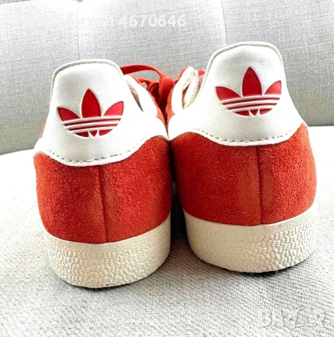 Маратонки Adidas Originals Gazelle RED , снимка 4 - Маратонки - 55678522