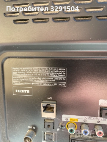 Телевизор Samsung 3D - за части