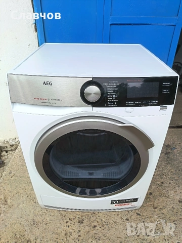  Кондензациона сушилня с термопомпа AEG 9000 A+++ 8 кг , снимка 6 - Сушилни - 54603889