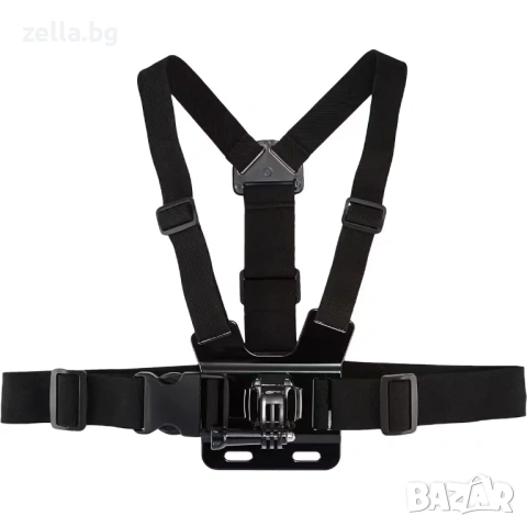 Регулируем нагръден колан за телефон и GoPro – Chest Mount за екшън кадри, колоездене и влог 10361, снимка 12 - Аксесоари за велосипеди - 54683886