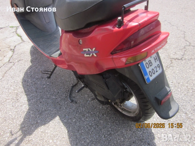 Продавам скутер KYMKO  ZX 50, снимка 6 - Мотоциклети и мототехника - 54752614