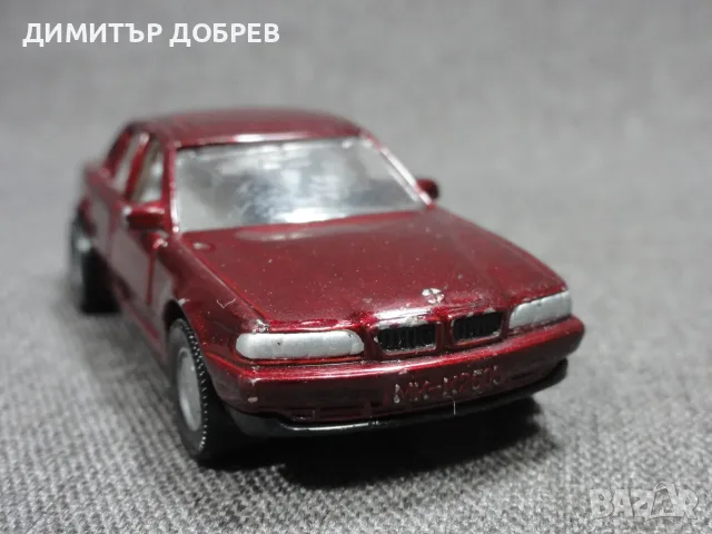 СТАРА РЕТРО МЕТАЛНА КОЛИЧКА SIKU 1052 BMW 730I E38, снимка 5 - Колекции - 55428249