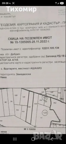 Продавам земеделска земя 31.836кв.м.
