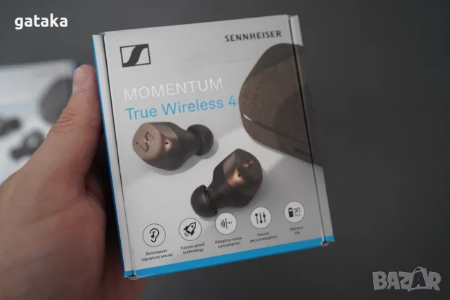 Sennheiser Momentum True Wireless 4 – нови и запечатани, снимка 4 - Bluetooth слушалки - 55509122