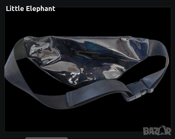 ​✨ Стилна лачена чанта за кръст – Black Gloss ✨/нова, снимка 2 - Чанти - 54342302