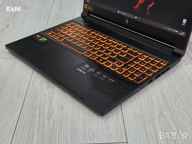 ГАРАНЦИЯ | RTX 4050 | Ryzen™ 7 | WQXGA 165Hz | 512GB | лаптоп laptop gaming гейминг acer nitro, снимка 4 - Лаптопи за игри - 55477548