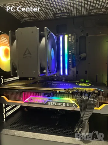 Геймърски компютър AMD Ryzen 7 5700X, RTX 3080 10GB, 16GB ram, снимка 3 - Геймърски - 55482959