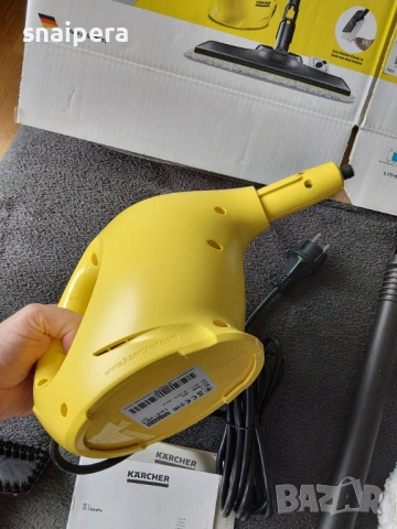 Парочистачка KARCHER SC 1, 1200W, 3 bar, 250 мл, 5 м, снимка 3 - Парочистачки и Водоструйки - 54494769