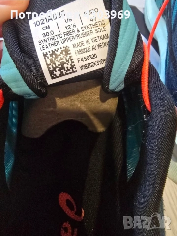Мъжки маратонки Asics, размер 47, UK 12 1/2, снимка 6 - Маратонки - 55270427