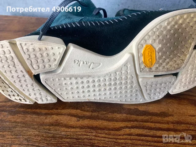 Оригинални Clarks Trigenic Flex (Vibram) – № 42.5 / Като нови, снимка 8 - Мокасини - 55605007