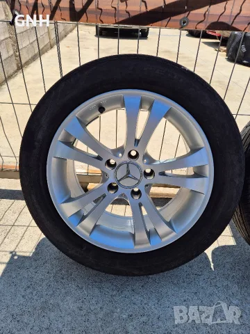 Джанти MaM 16 цола , 5х112 , 7.5j ,et37 205/55/16 Mercedes Vw Audi , снимка 2 - Гуми и джанти - 55412854