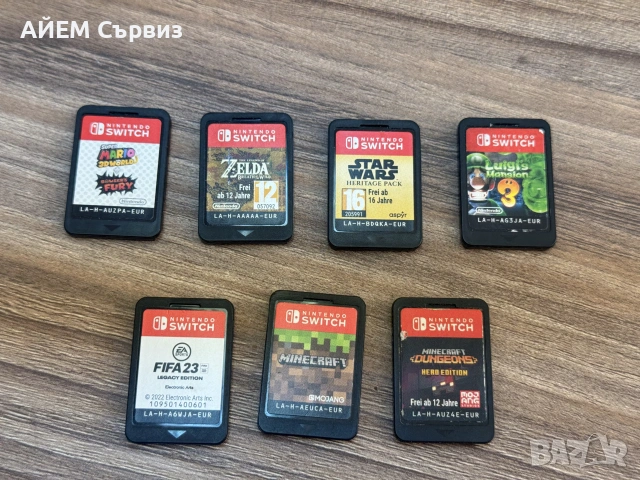 Nintendo Switch Игри