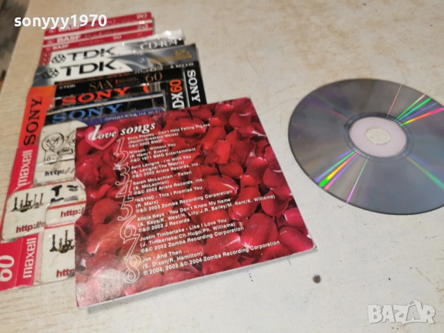 LOVE SONGS CD 0305261224H2E6R, снимка 4 - CD дискове - 54396408