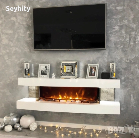 Елекртическа Камина, снимка 9 - Камини - 54210856