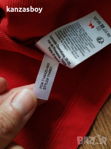 lacoste - страхотна мъжка тениска L, снимка 8 - Тениски - 54208375